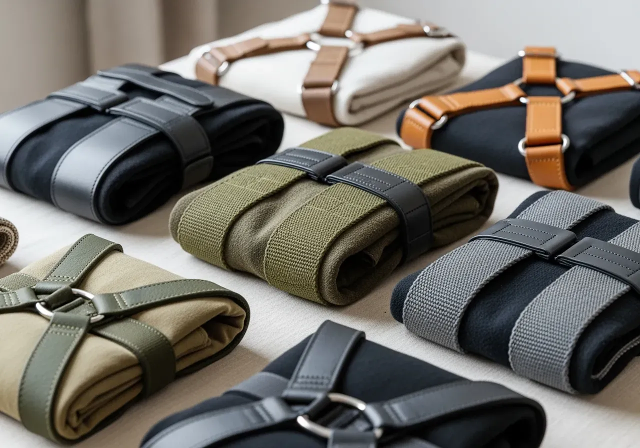 kroppssele och bröstsele för nybörjare i olika passformer och material