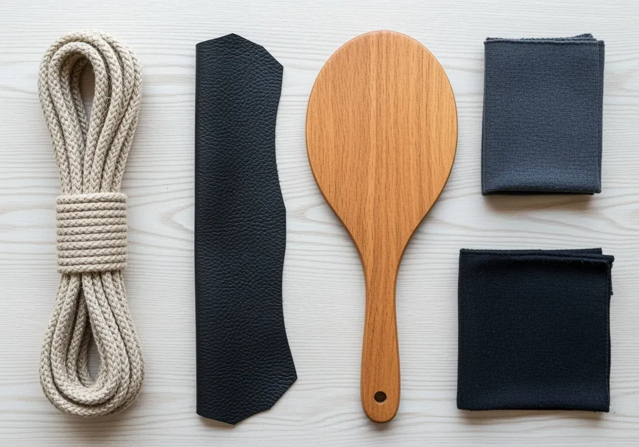 guide om material för bojor, paddlar och ögonbindlar