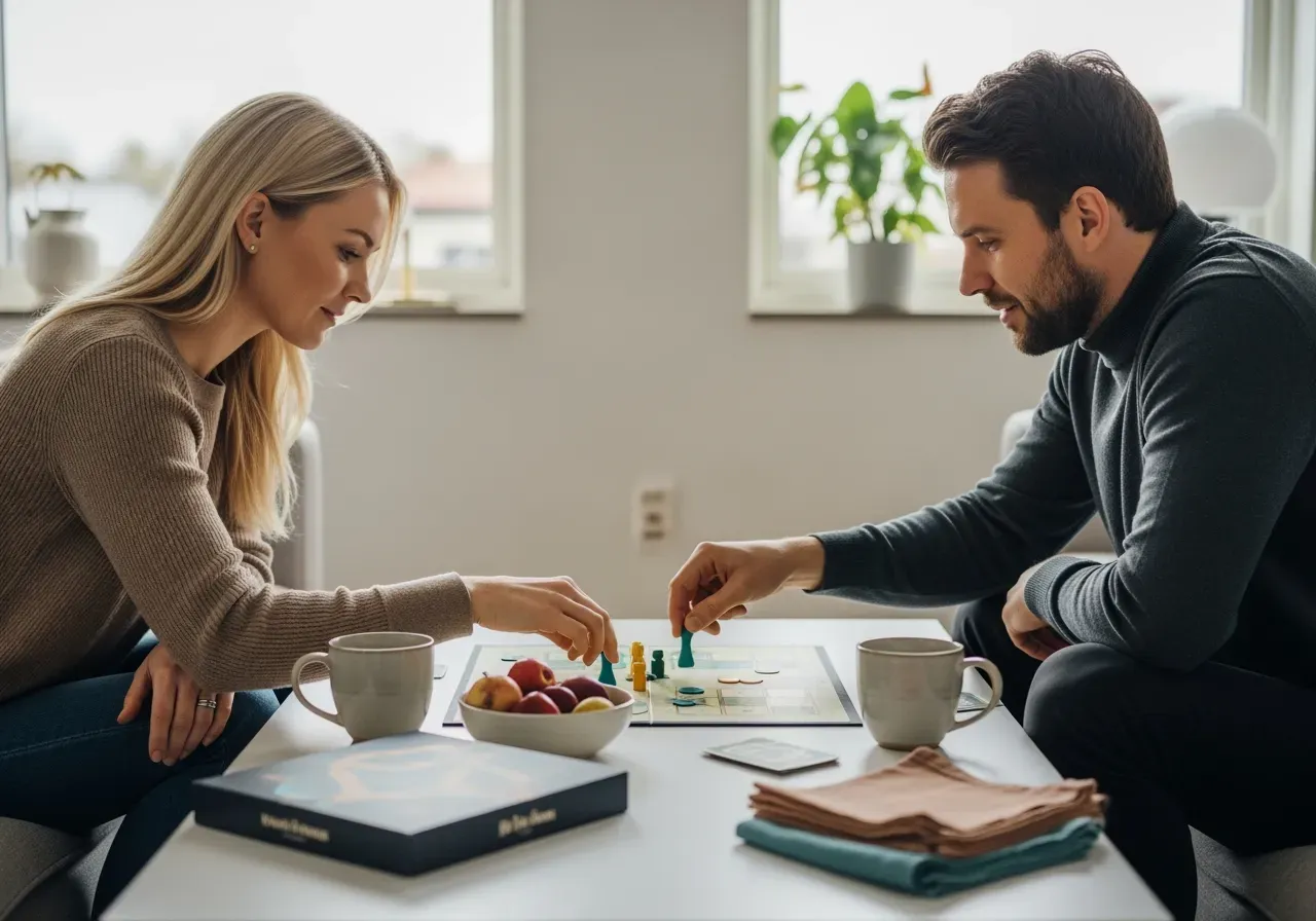 Förspel med beröring och spel