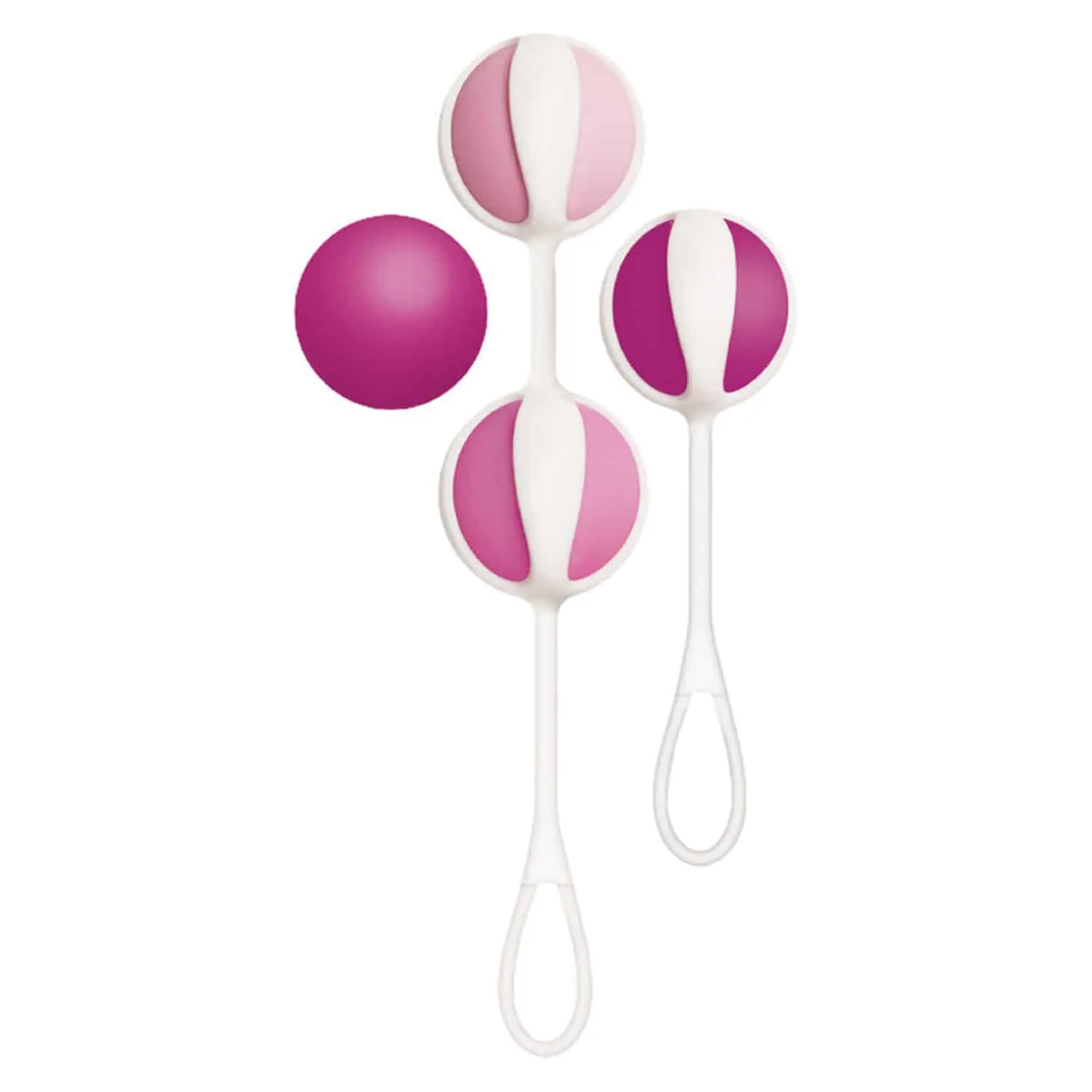 4 Geishakulor Mini Set Knipkulor - Hallon