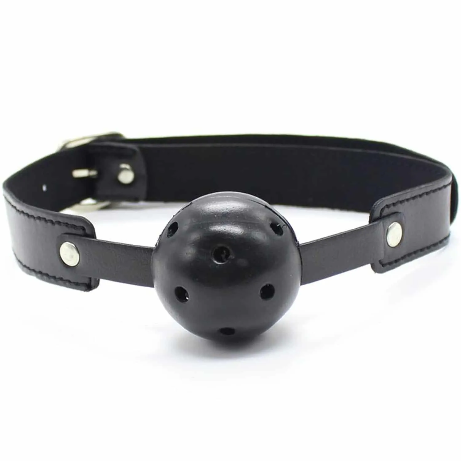 Breatheable Ball Gag - Munkavel - Svart