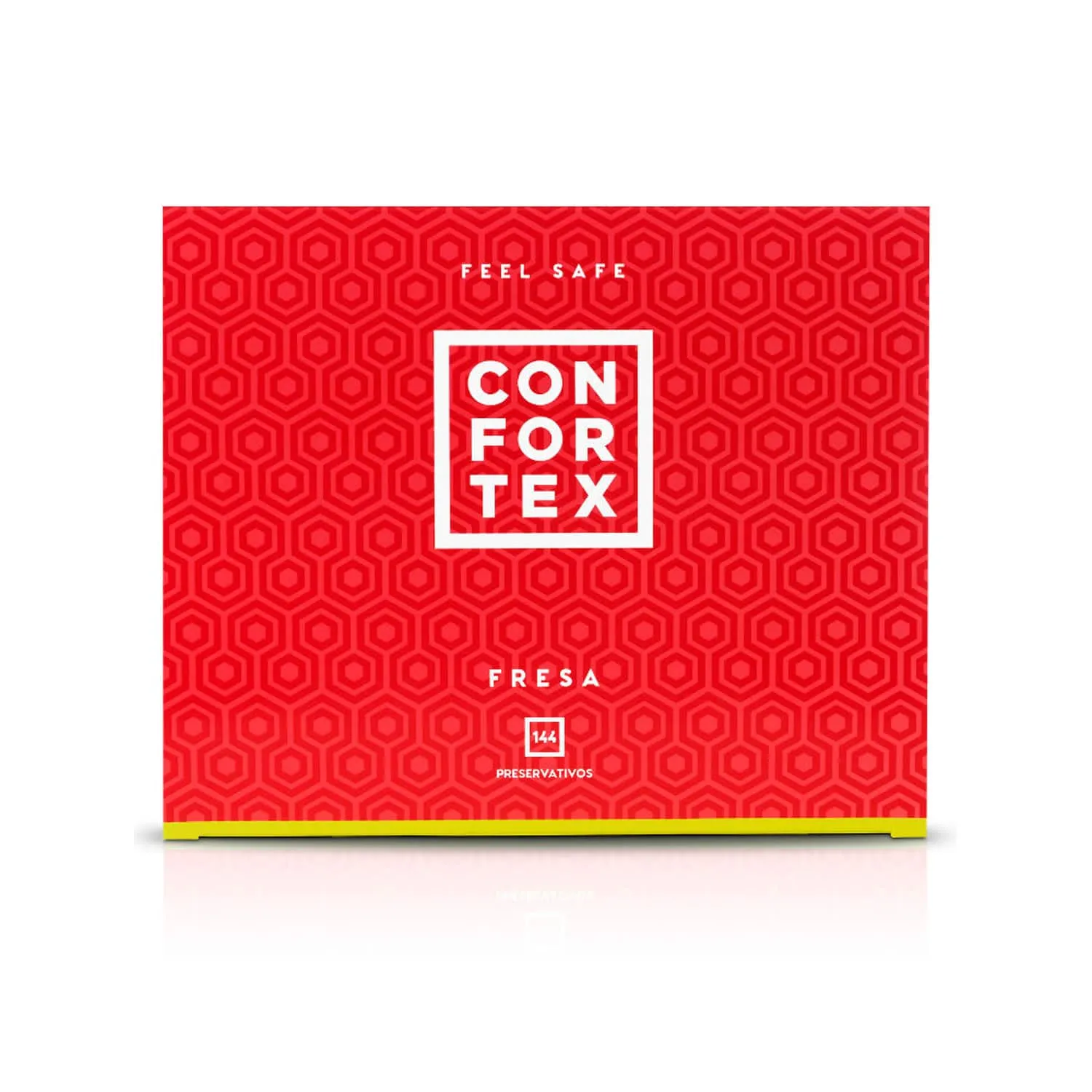 Confortex - Jordgubb Kondomer 144-pack