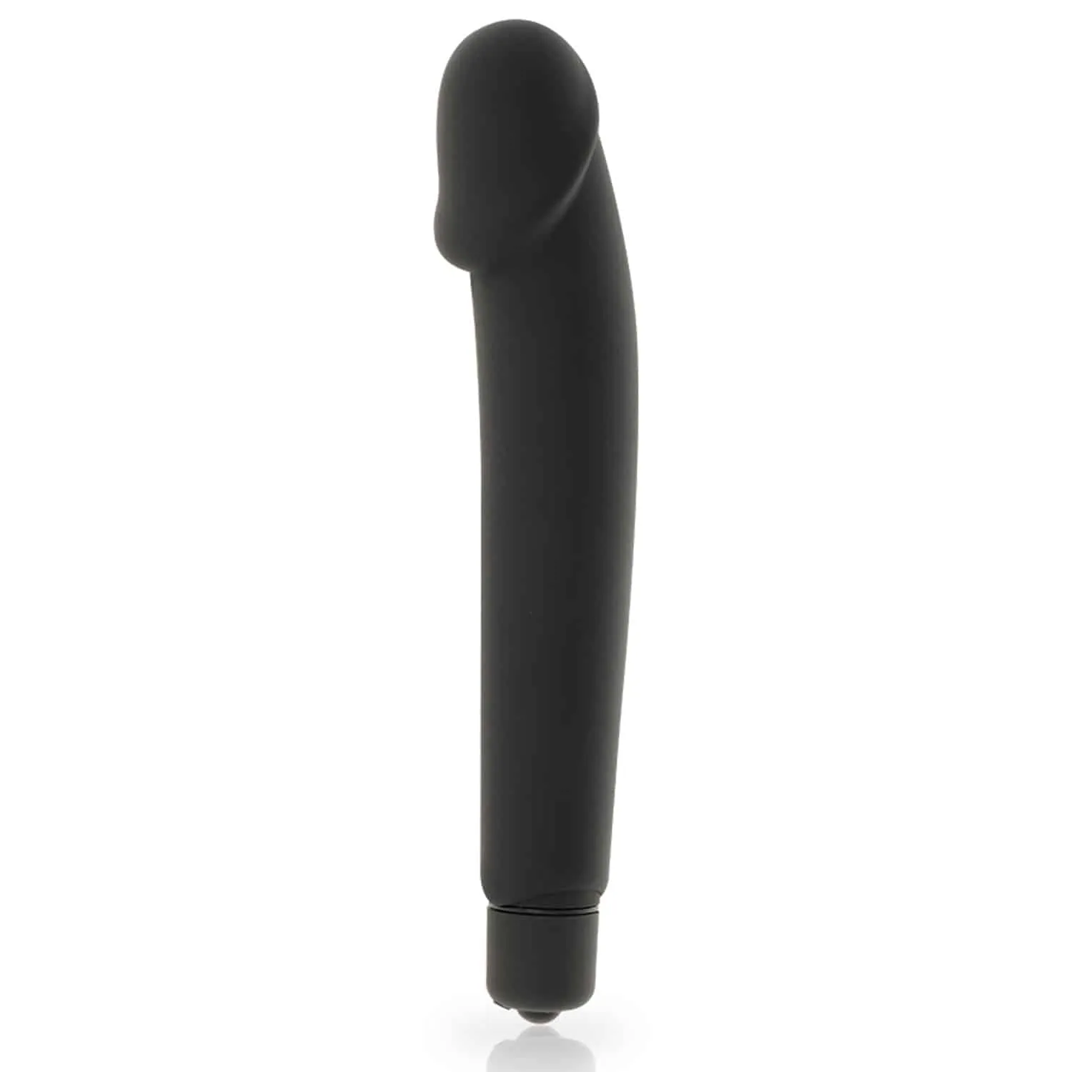 Dolce Vita - Realistisk G-punktsvibrator i Silikon 15,8 cm - Svart