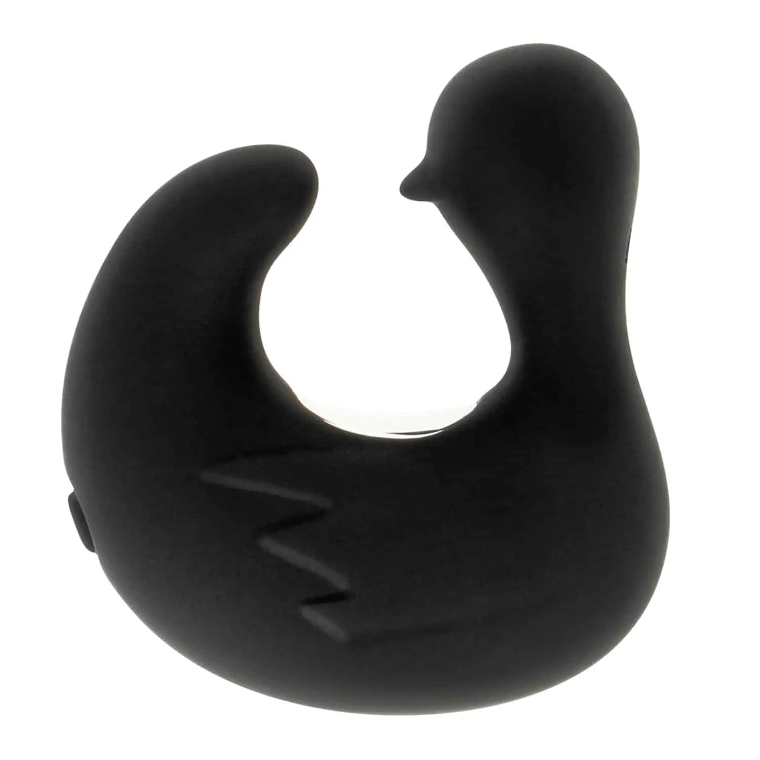 Duckymania - Uppladdningsbar Silikon Stimulator - Fingervibrator - Svart