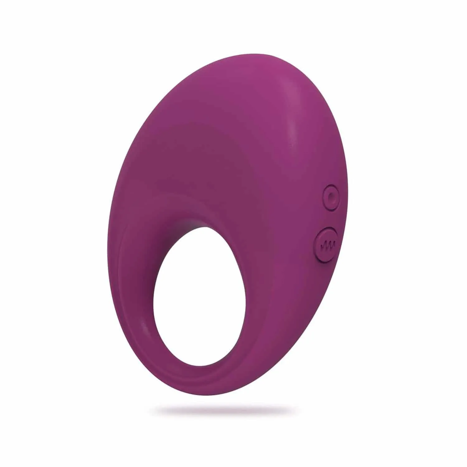 Dylan - Penisring med Vibrator - Kompatibel med trådlösa Watchme-teknologin - Lila