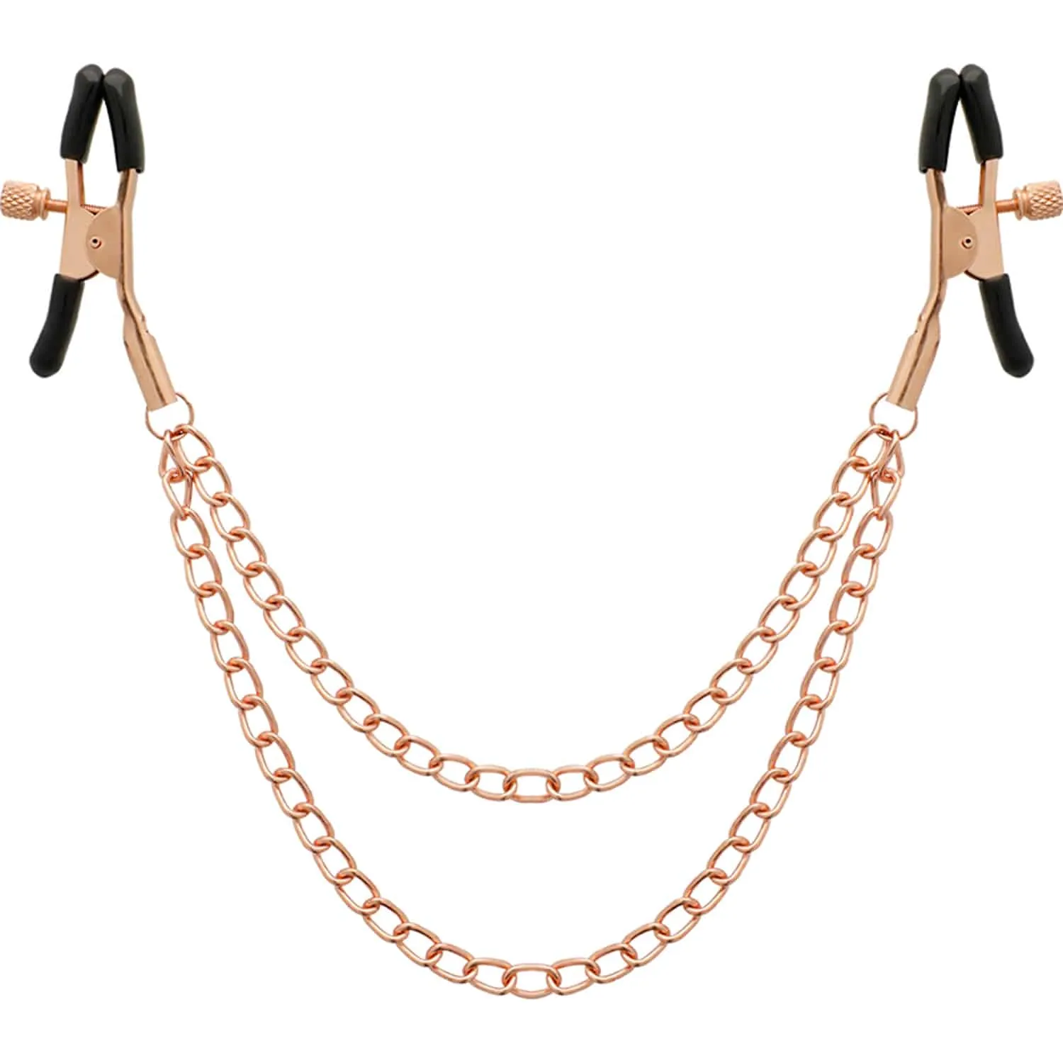 Fantasy Metal Nipple Clamps - Bröstklämmor med dubbla kedjor