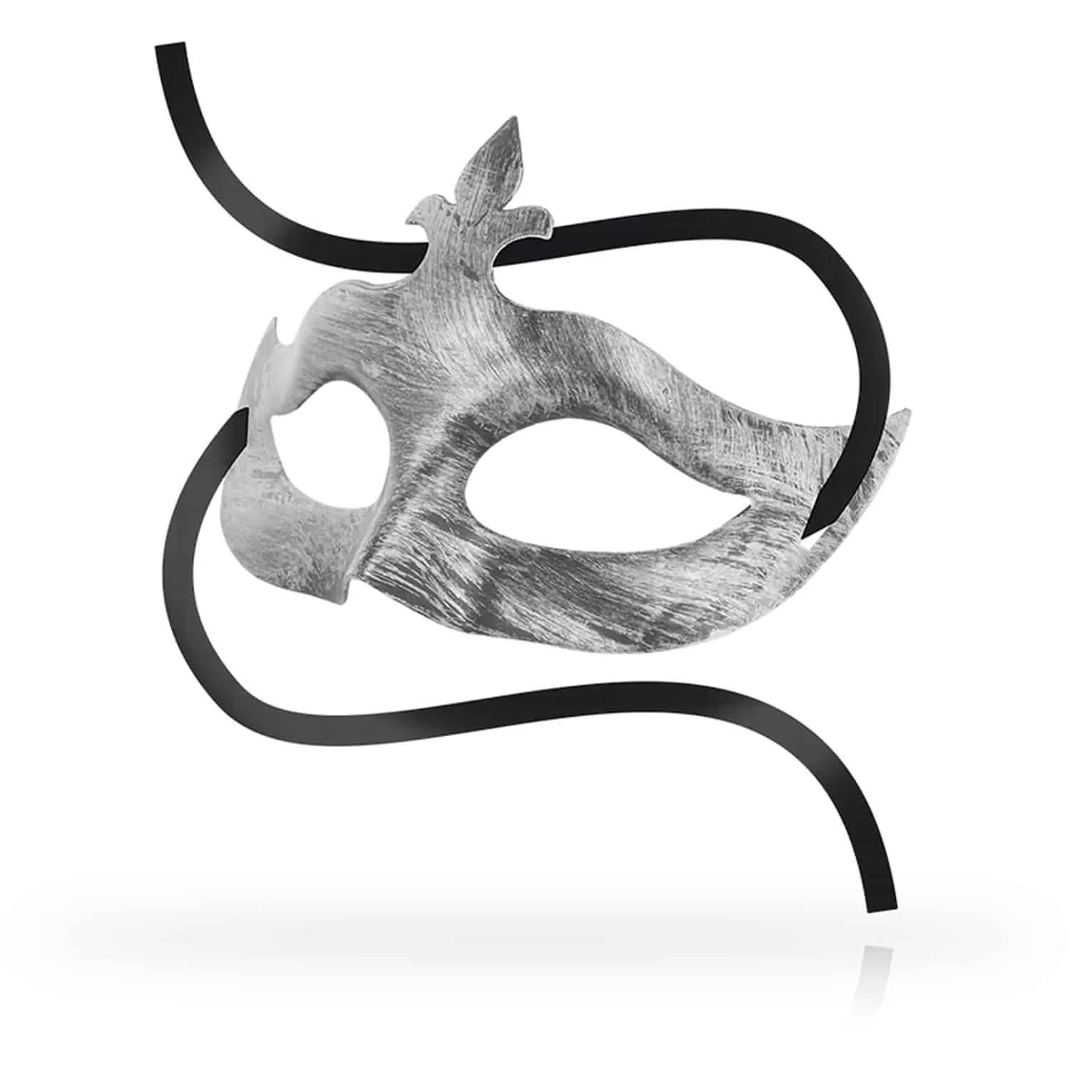 Fleur De Lis Mask - Ögonmask - Silver