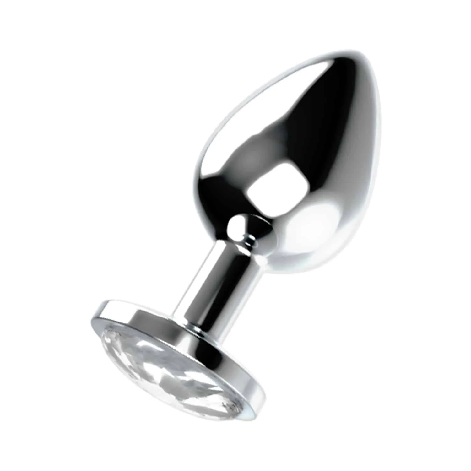 Öhmama! Analplugg Buttplug med Klar Kristalldiamant - Medium