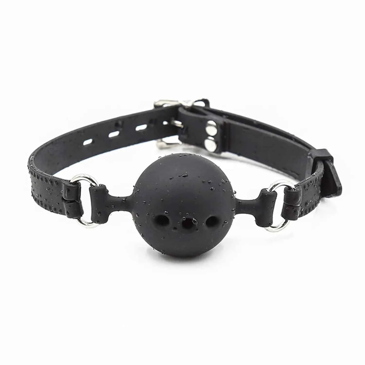 Öhmama! Fetish Breatheable Ball Gag - Munkavel i Silikon med Lufthål - Large