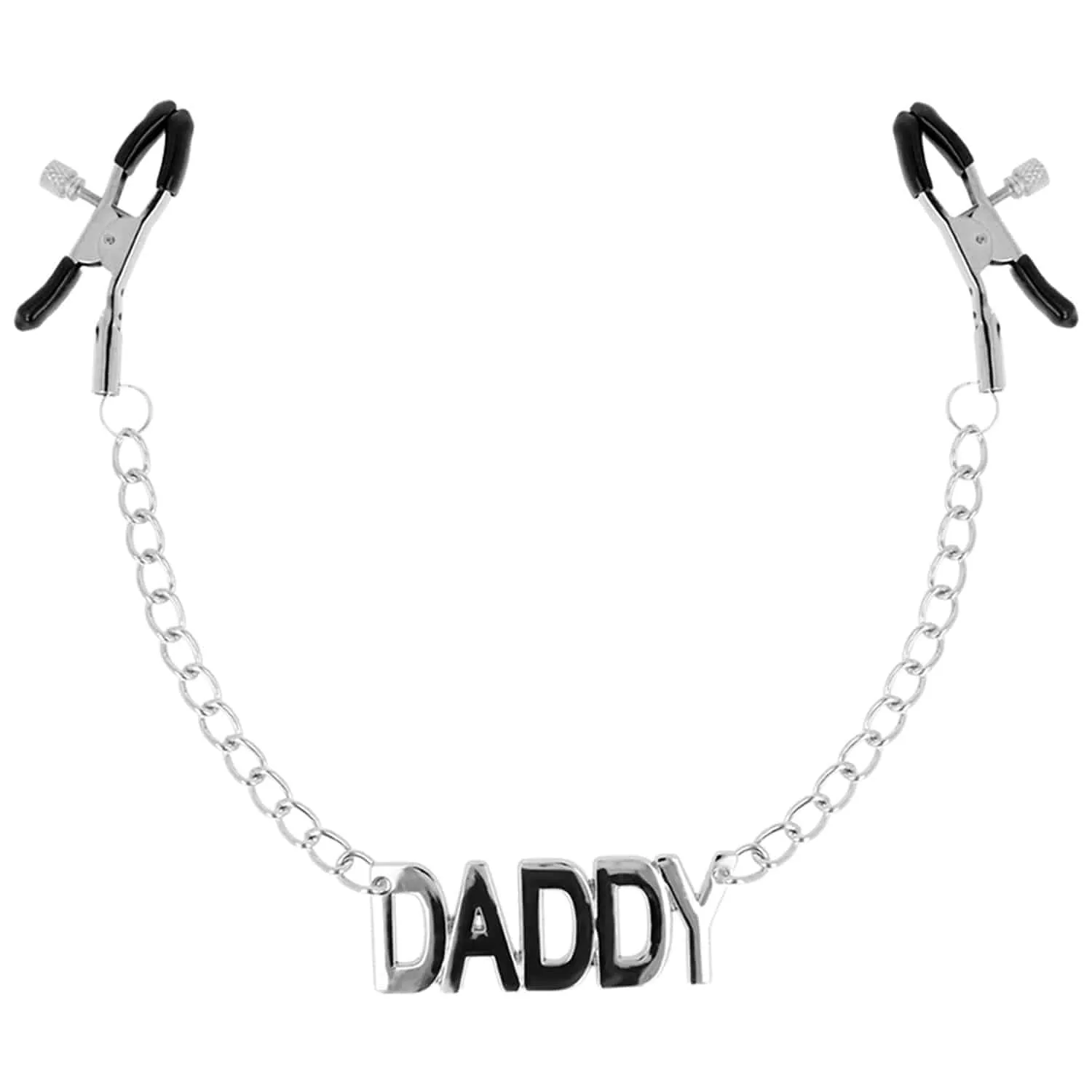 Öhmama! Fetish Nipple Clamps - Bröstklämmor med kedja - "Daddy"