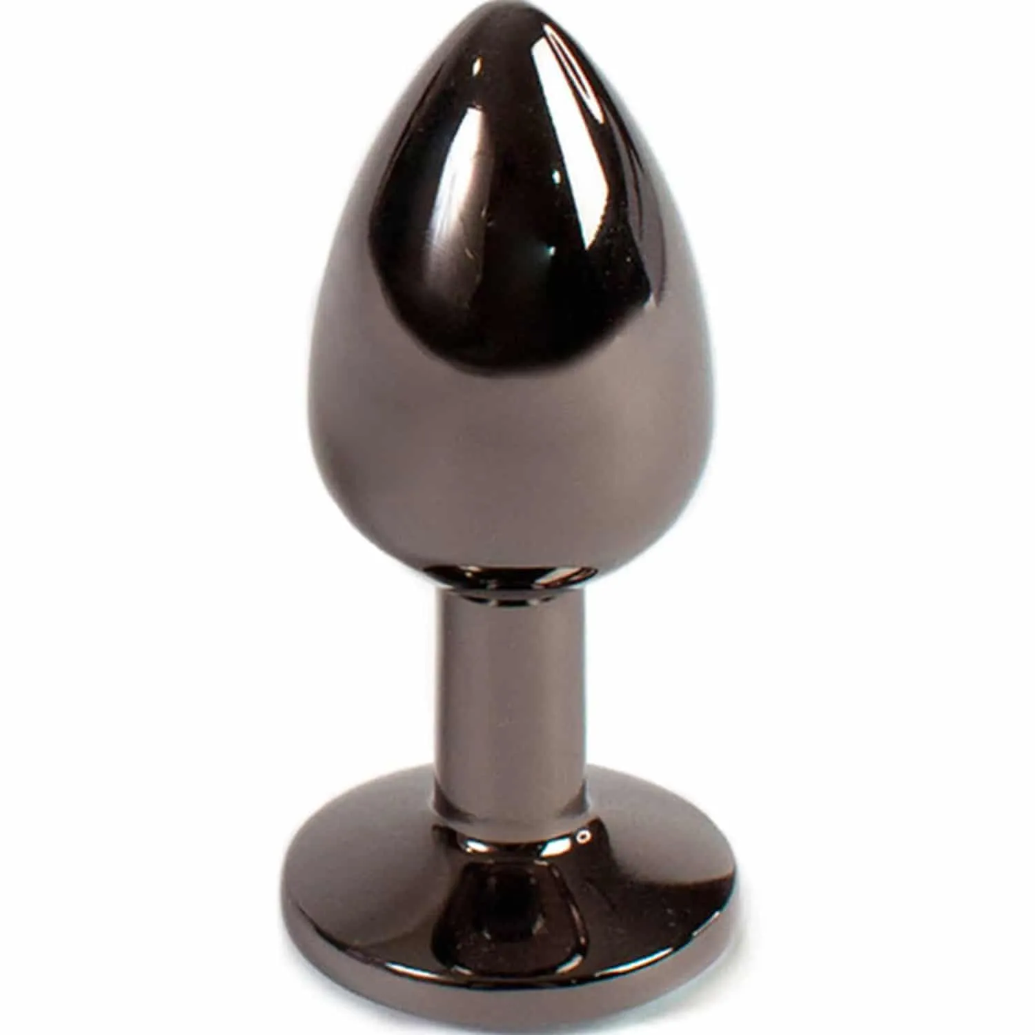 Plug&Play Limited Edition Buttplug - Gunmetal Analplugg 7 cm - Small