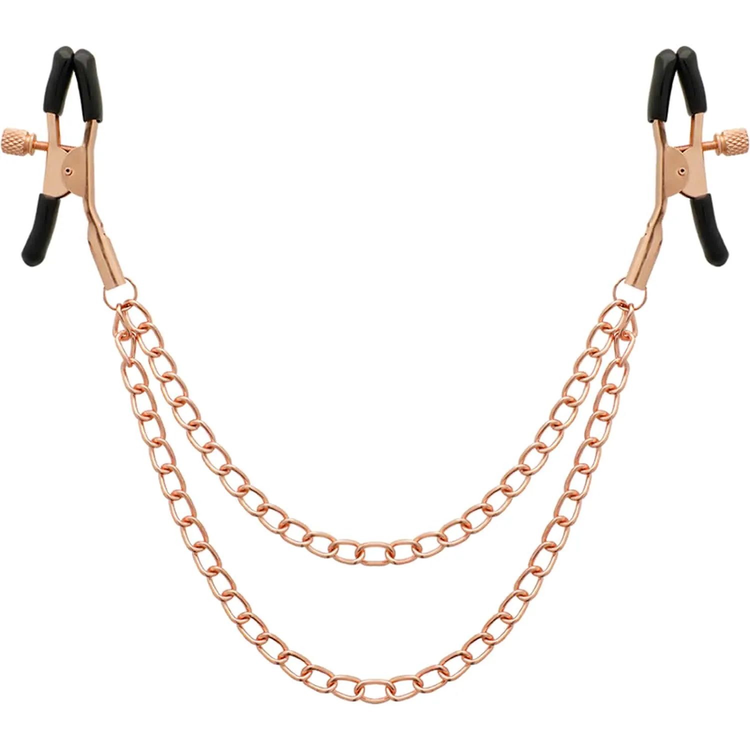 Premium Nipple Clamps - Bröstklämmor med kedja