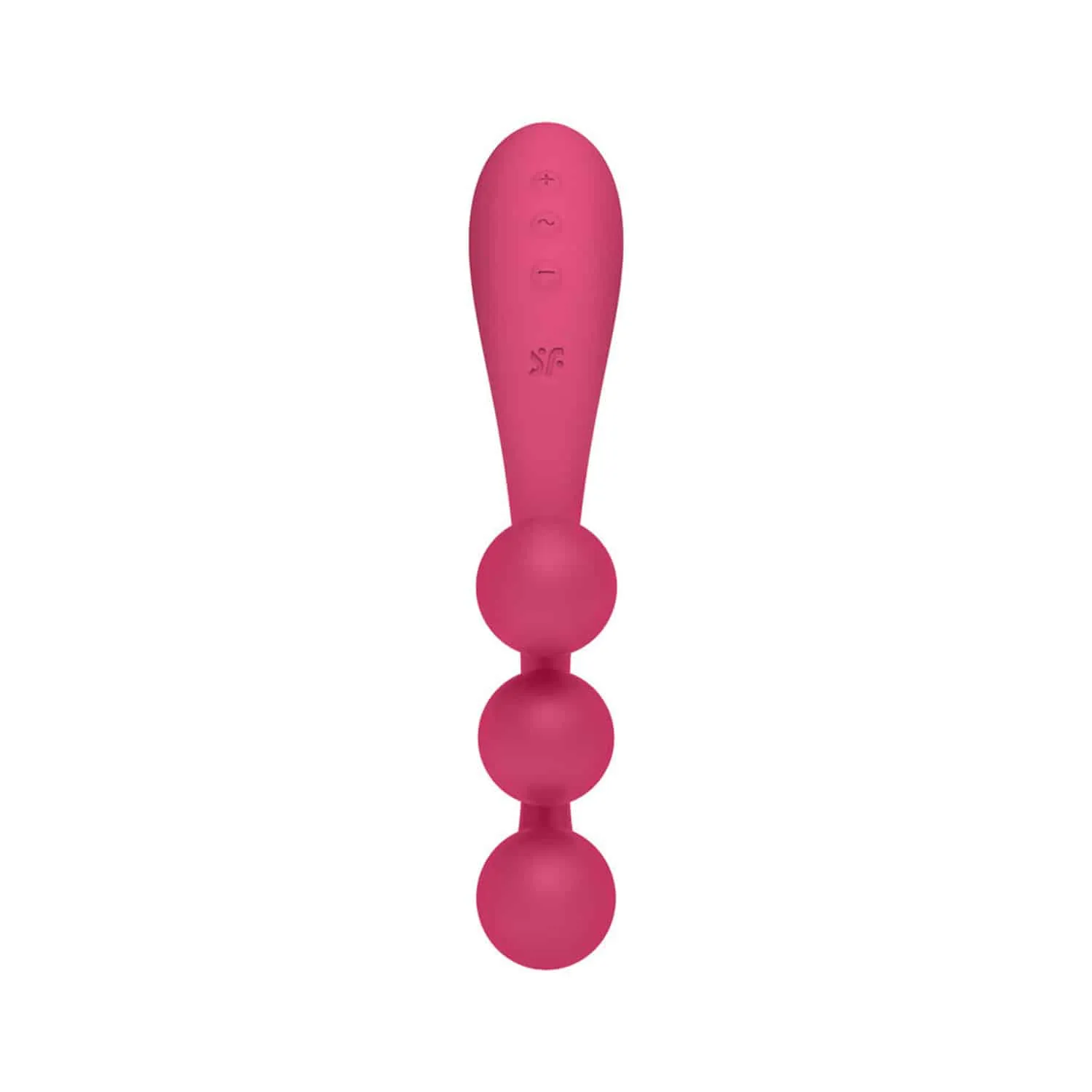 Satisfyer - Tri Ball 1 Multi Vibrator: För klitoris, vaginal & anal stimulering - Röd