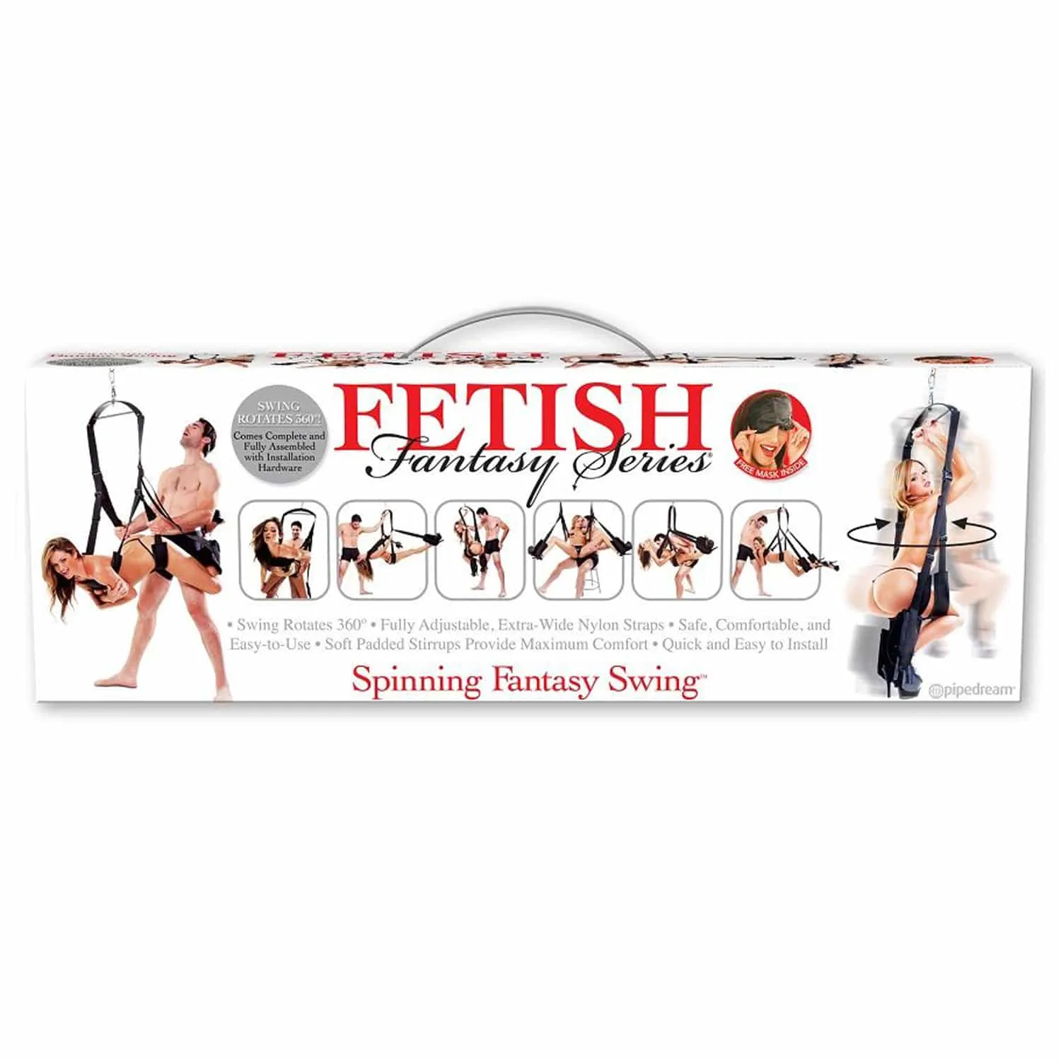 Spining Fantasy Swing - Sexgunga - Svart