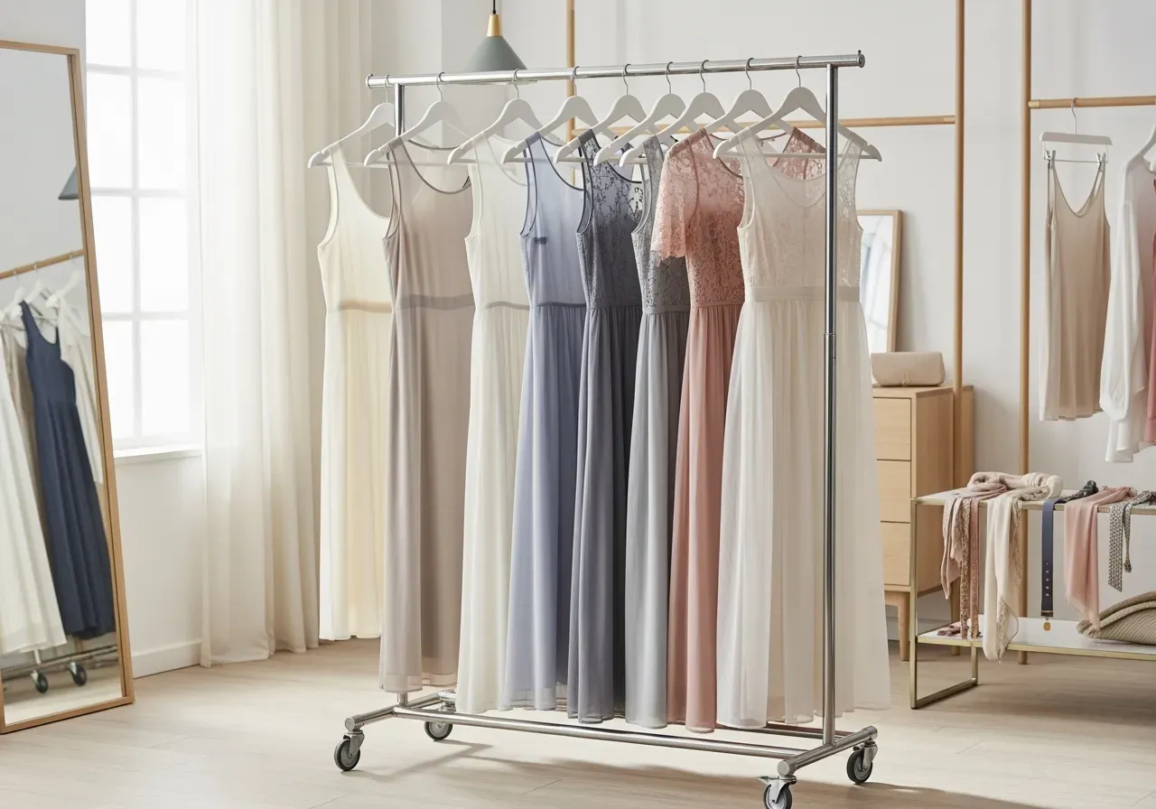 Genomskinliga långklänningar storlek och styling