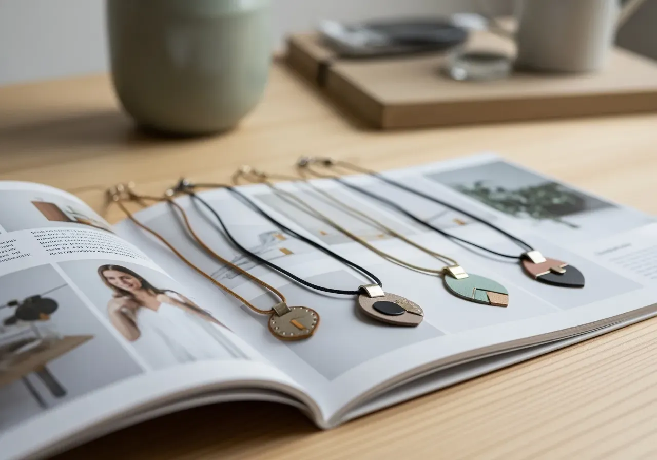 Halsband i veganskt läder guide